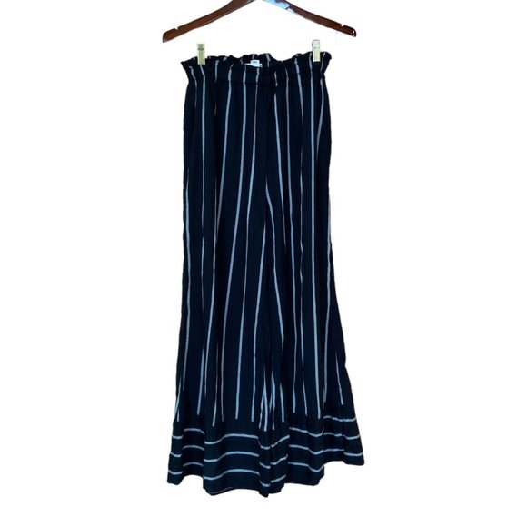 Billabong Wide Leg Striped Pants \ Medium - Picture 3 of 8